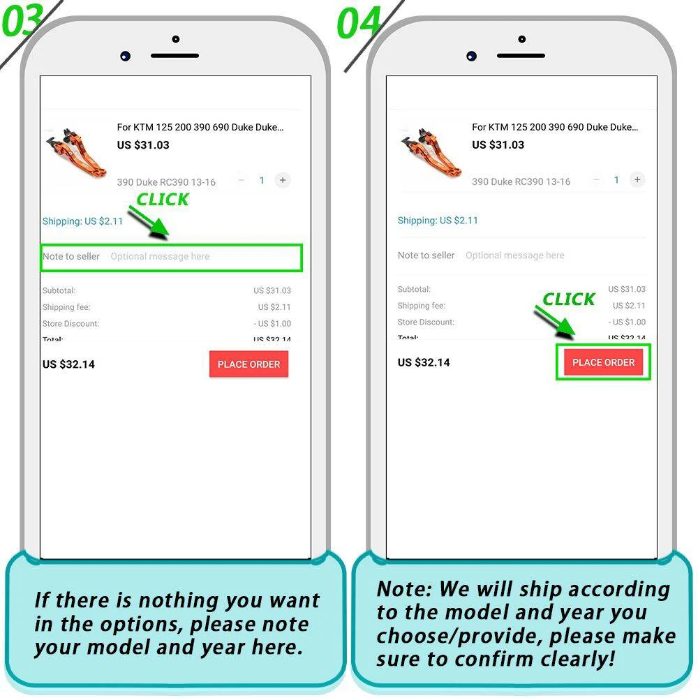 11 Мотоцикл Регулируемый складной выдвижной тормозной рычаг сцепления для SUZUKI