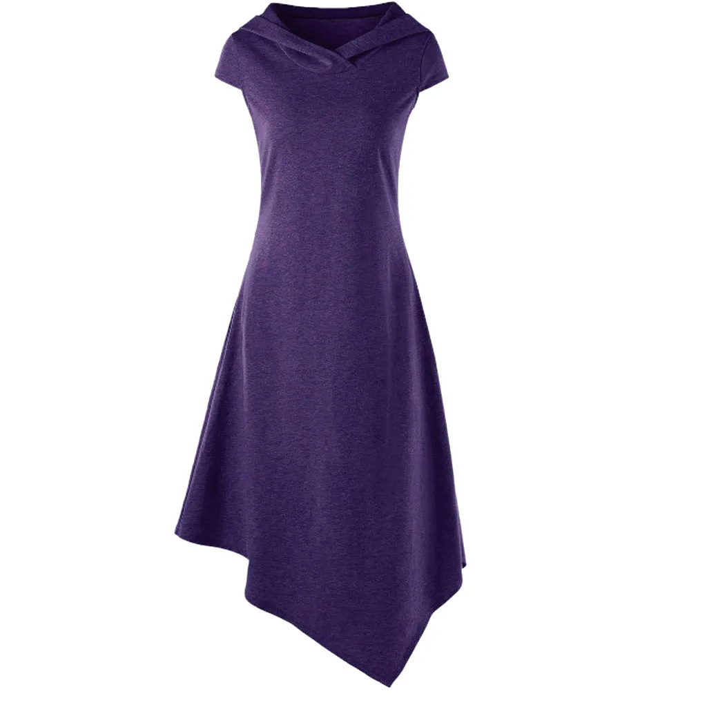 Женский Рождественский плащ с капюшоном и коротким рукавом Повседневная