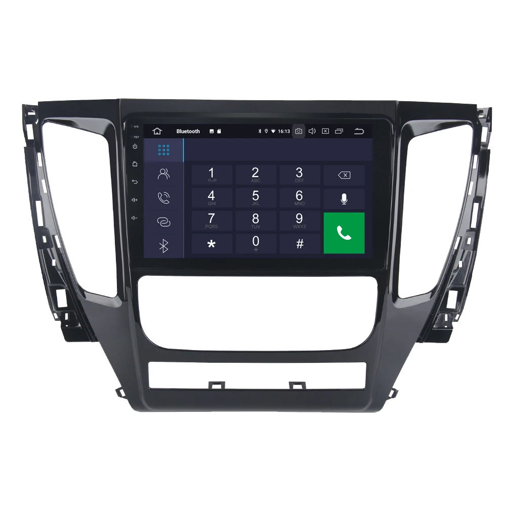 Автомагнитола для Mitsubishi Pajero Sport 2017 Android 9 0 GPS навигация|multimedia system|stereo gpscar radio stereo |