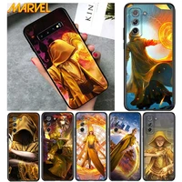 marvel ancient one for samsung galaxy s21 ultra plus note 20 10 9 8 s10 s9 s8 s7 s6 edge plus soft black phone case