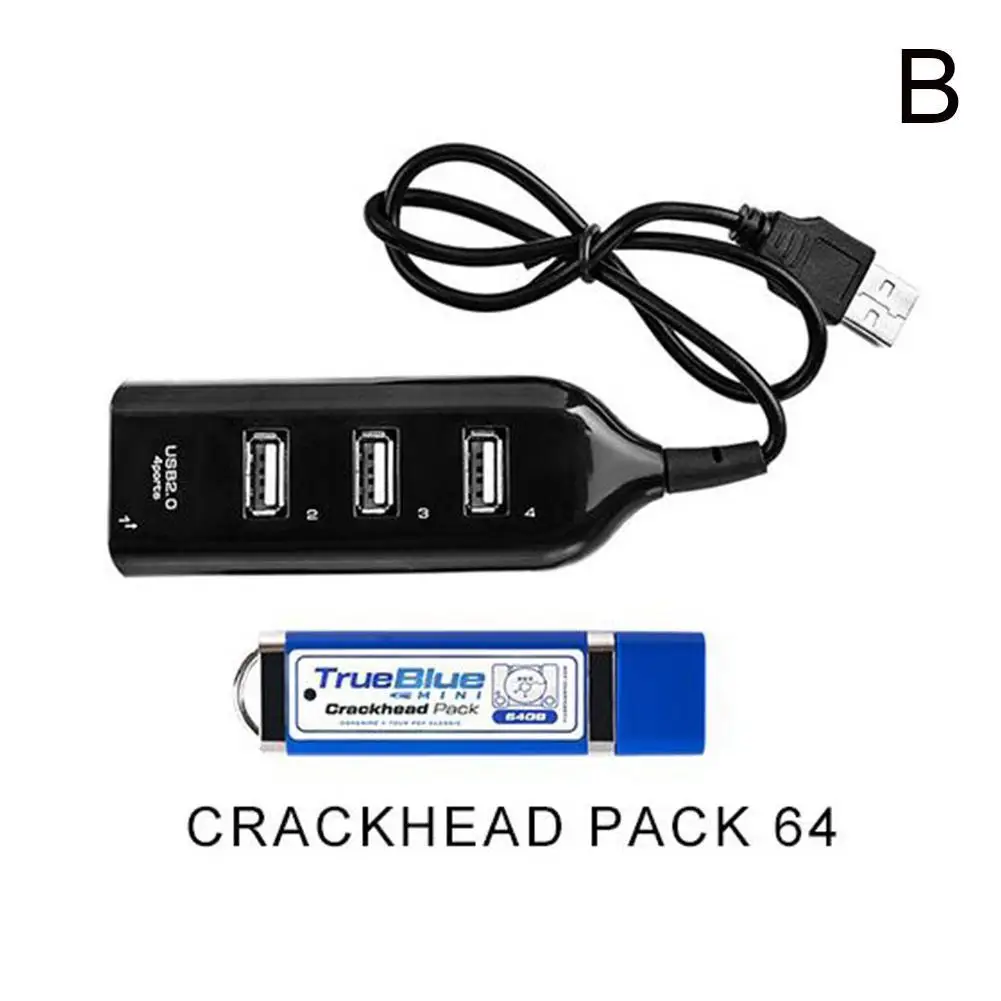 

64G/32G True Blue Mini Crackhead Pack/Meth Pack/Weed hub For PlayStation USB Accessories mini pack/Fight a with Pack E1P5