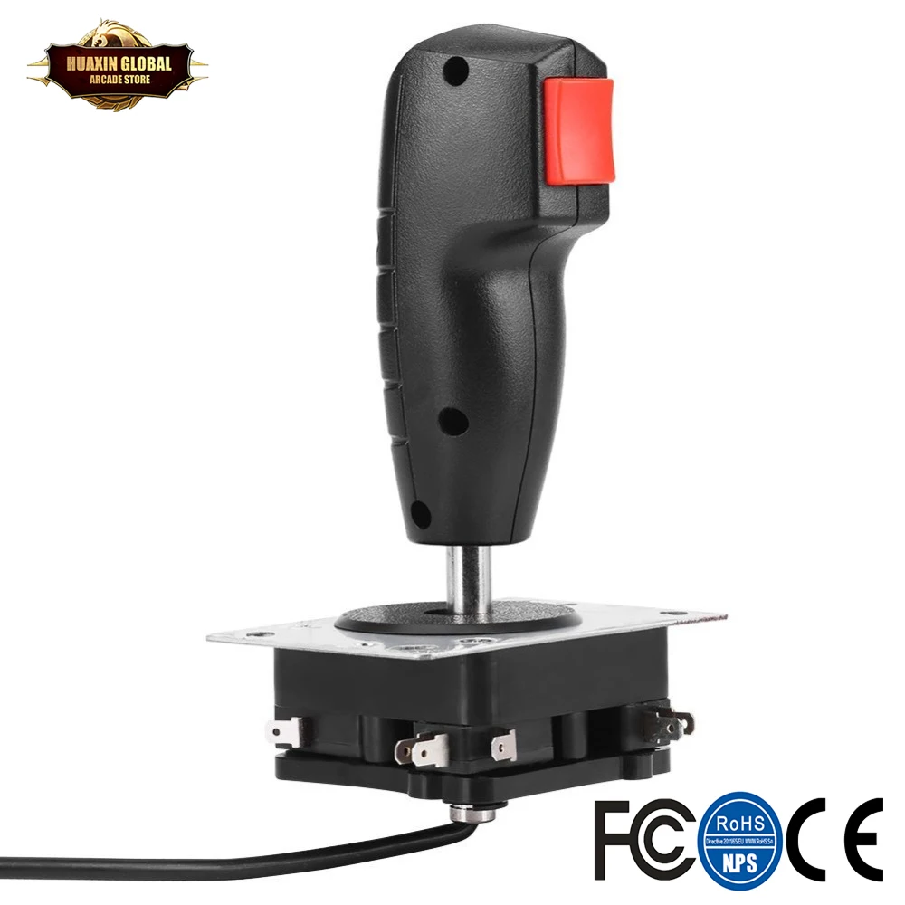 2 шт. 8 позиционная лампа с триггером и верхней кнопкой огня для аркадной игры|Игры