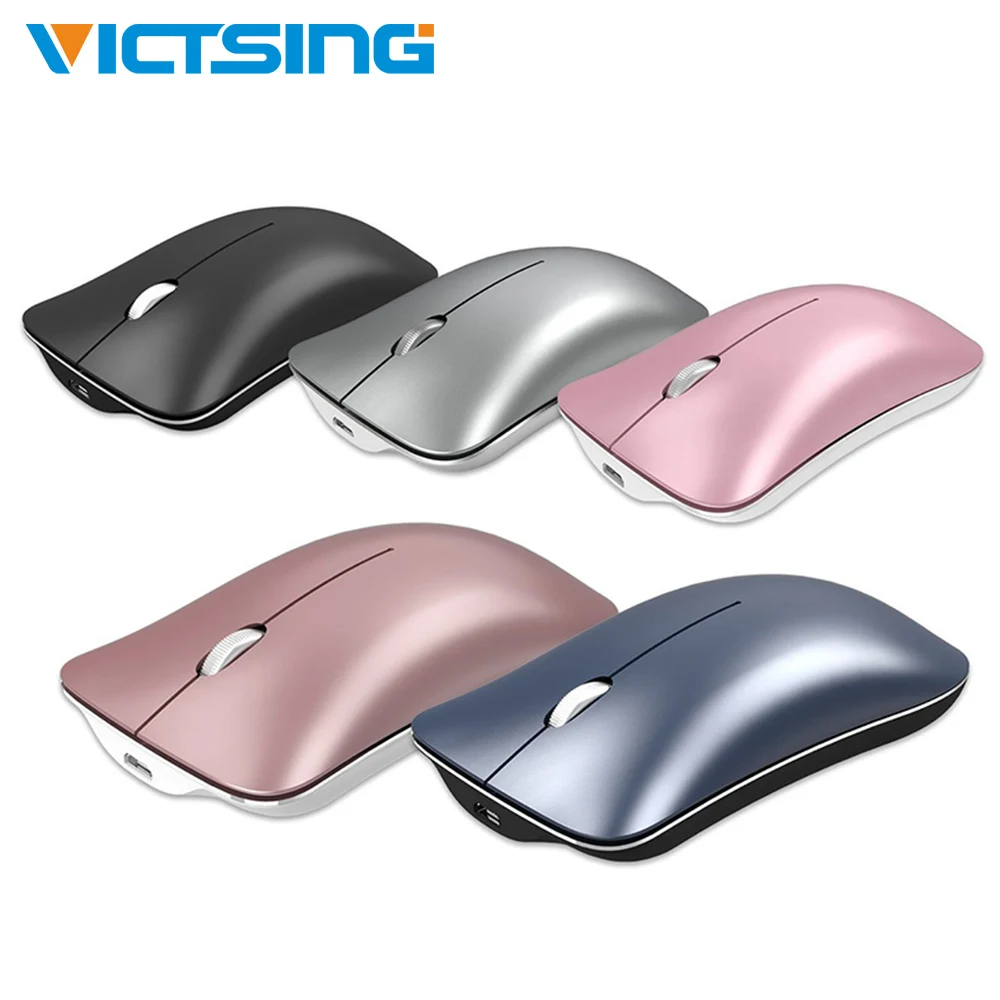 VicTsing TOP Bluetooth 4 0 мышь мини Бесшумная эргономичная беспроводная ультра-тонкая