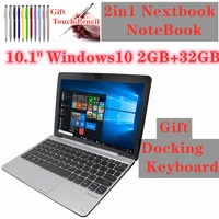 hot sale 10 1 inch 2in1 tablet pc 2gb ddr 32gb windows 10 with docking keyboard dual%c2%a0cameras hdmi compatible wifi