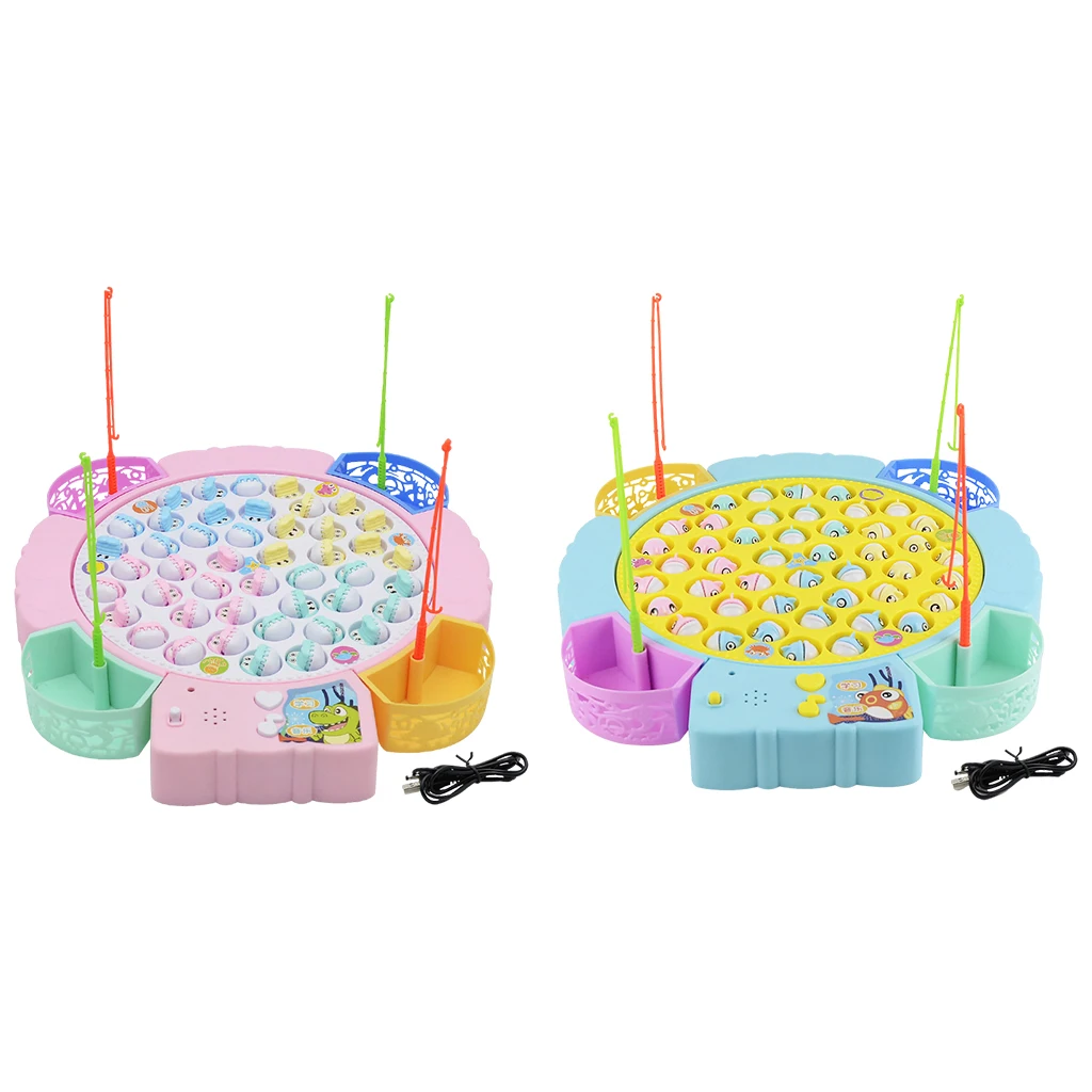 

Fish Fishing Game Funny Kids Educational Toys Toddler Learning Counting Math Toys Fishing Game Play Set