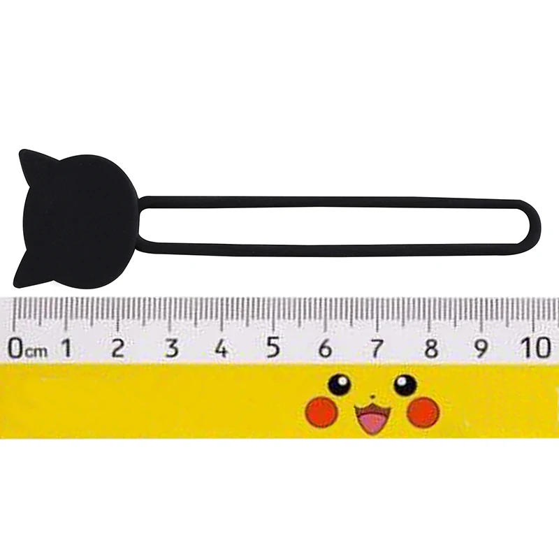 

6PCS Silicone Cartoon Animal Winder Cable Tie Phones Cable Winder Finishing Buckle Tie Data Wire Cable Organizer FF01