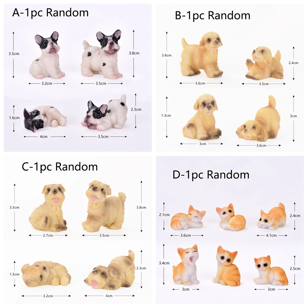 Милая Миниатюрная модель микропейзажных украшений сказочного сада маленькая