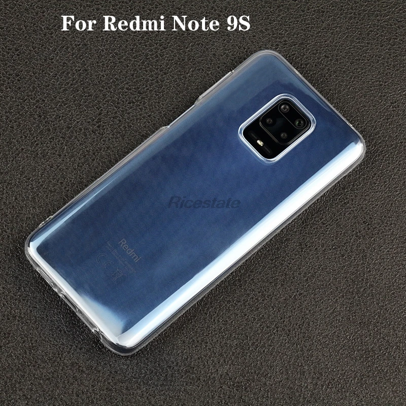 Прозрачный чехол из ТПУ для Xiaomi Redmi Note 9s прозрачный силиконовый 9S 9 Pro Max|case for xiaomi|case