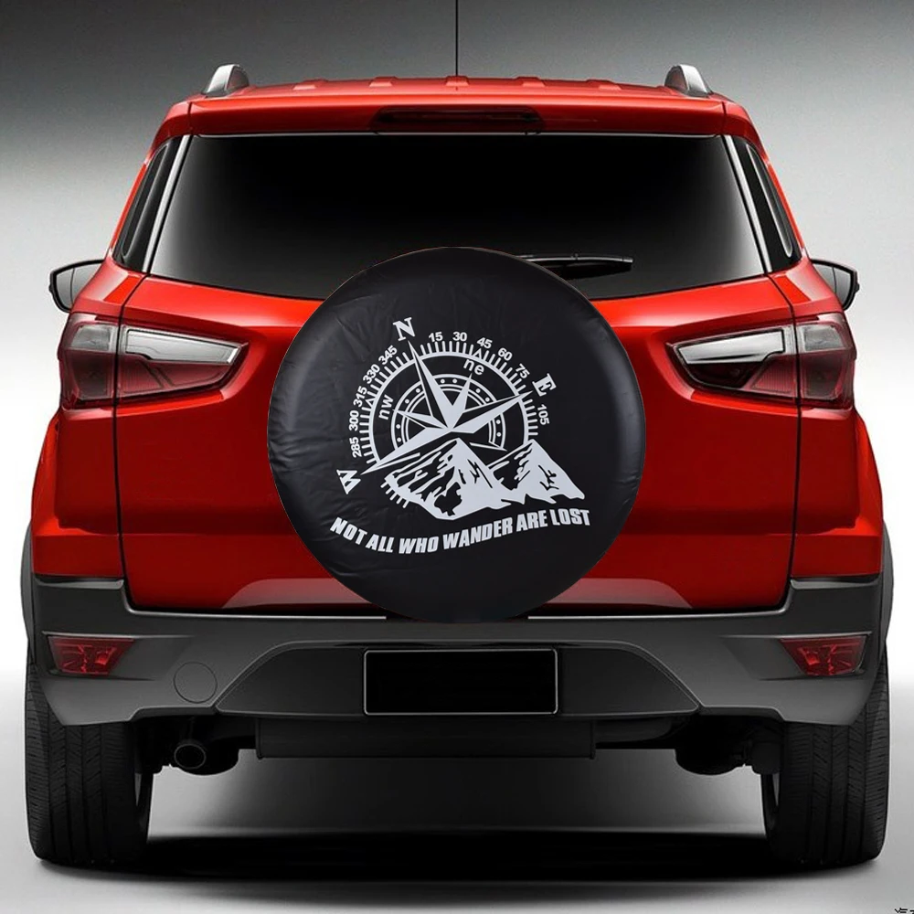 Кожаный чехол из ПВХ для запасных шин защитный Nissan патруль GRX SAFARI Ford Troller Ecosport 14