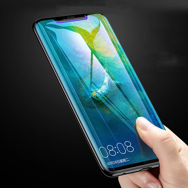 Закаленное стекло для Huawei Mate 30 20 Pro 20X Lite Nova 5 4e 3i 3e P30 P20 Honor V20 с полным покрытием 9H