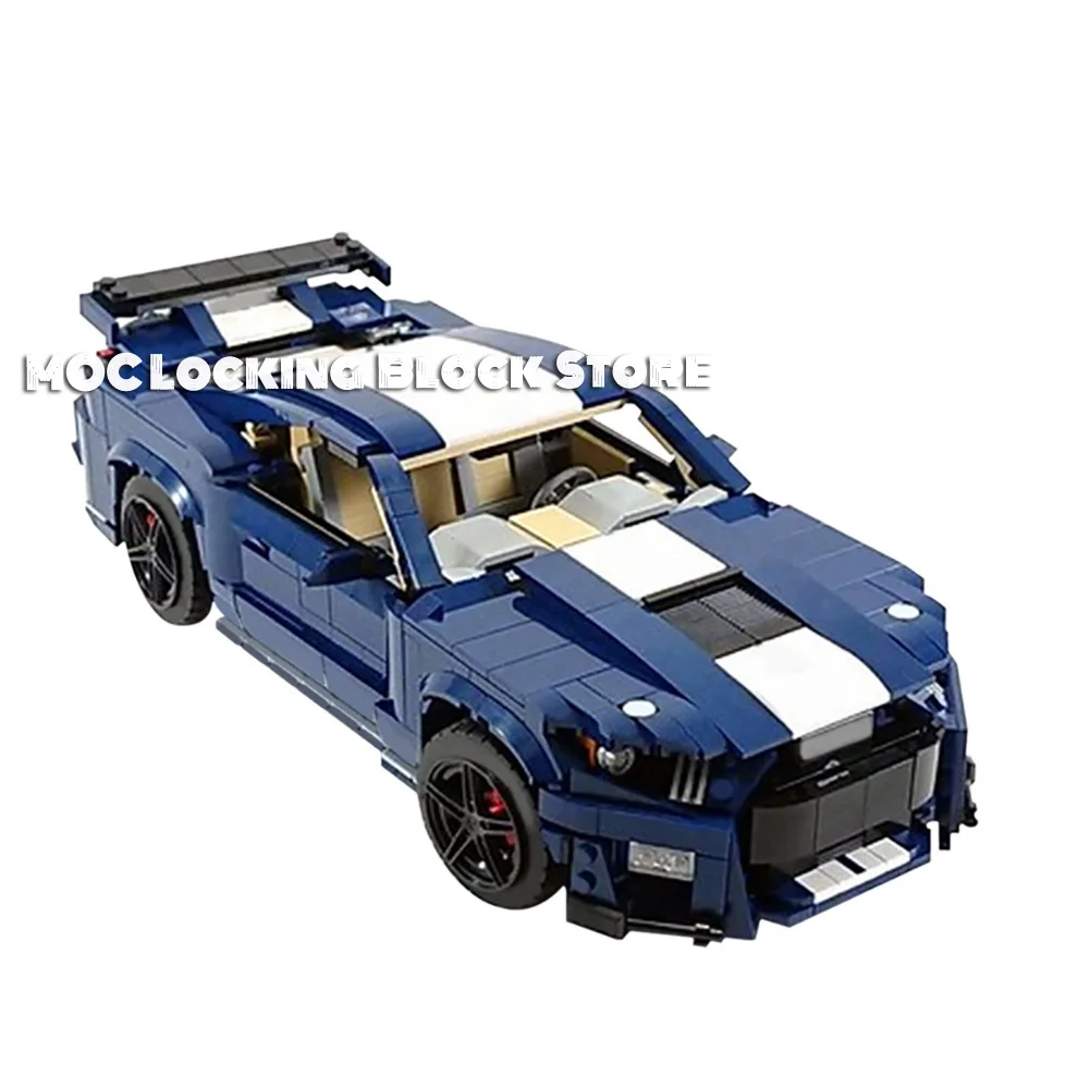 

Technical Series Car MOC-32898 GT500 B model Building Blocks Bricks Compatible With Blocks Toys Children Kids Gifts