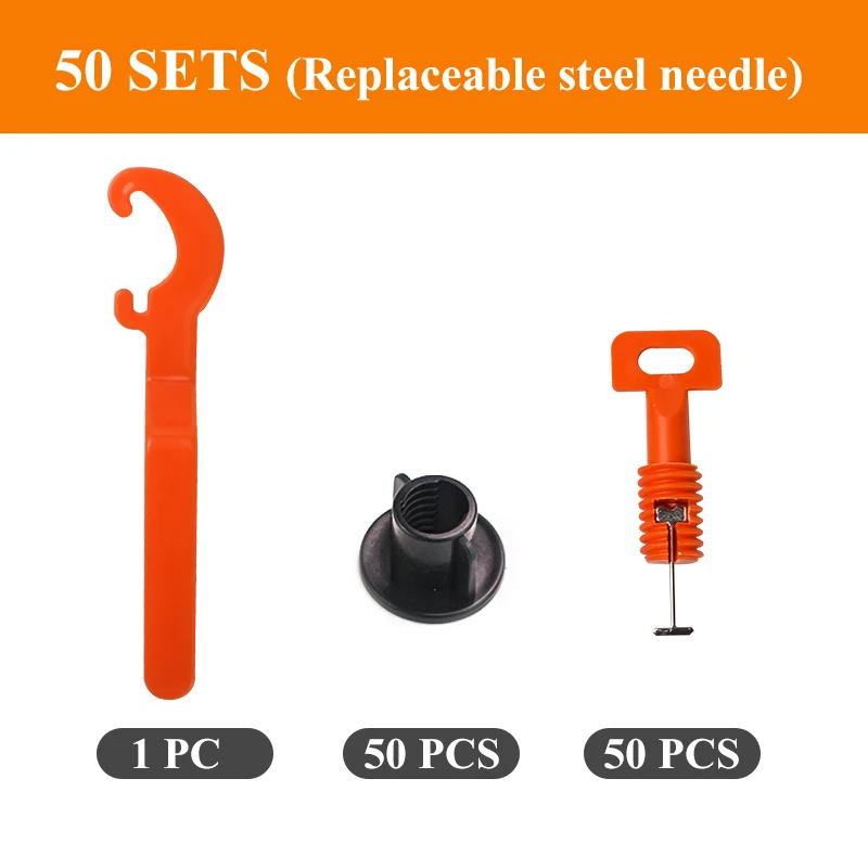 50pcs/set Level Wedges Tile Spacers For Flooring Wall Tile Spacer Carrelage Tile Leveling System Leveler Locator Spacers Plier