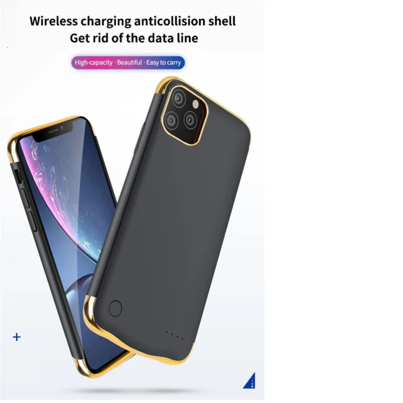 Для iphone 11 6000 мАч батареи Чехлы для iPhone Pro Max зарядное устройство чехол ультра