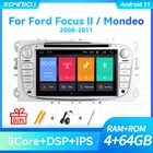 Автомагнитола 2 Din, 4 ГБ, 64 ГБ, Android 11, для Ford Focus 2, 3, mk2, Mondeo 4, Kuga, Fiesta, Transit Connect, S-MAXC-MAX, Galaxy, GPS
