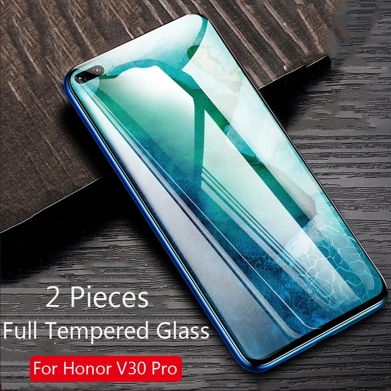 Lainergie для Huawei Honor View 30 Pro закаленное стекло с полной проклейкой 9H Противоударная