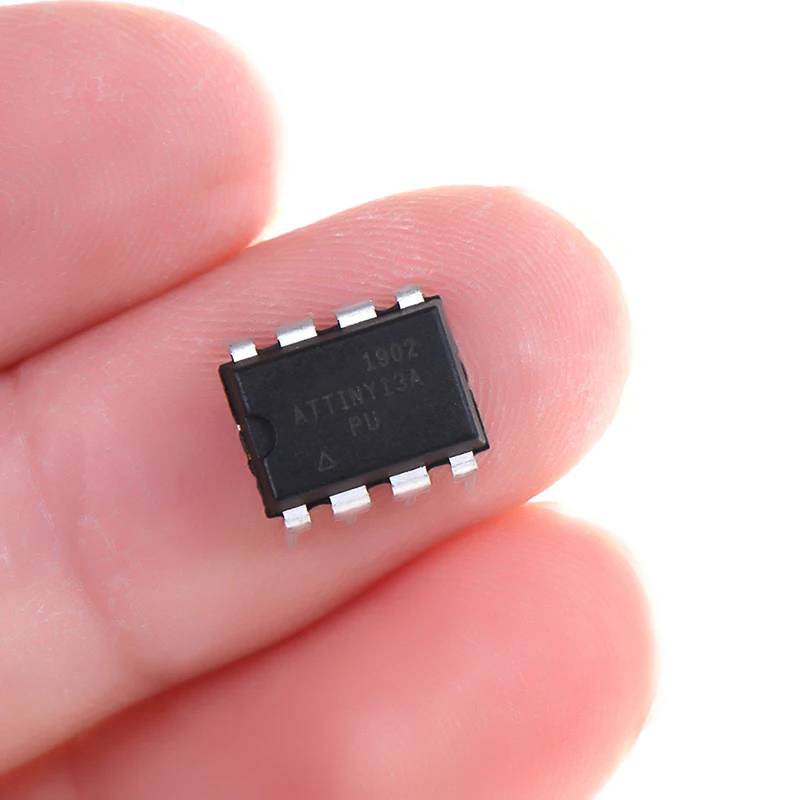 1 шт./лот ATTINY13V 10PU ATTINY13A PU ATTINY13 13A 20PU DIP 8 новый оригинальный в наличии|Детали и