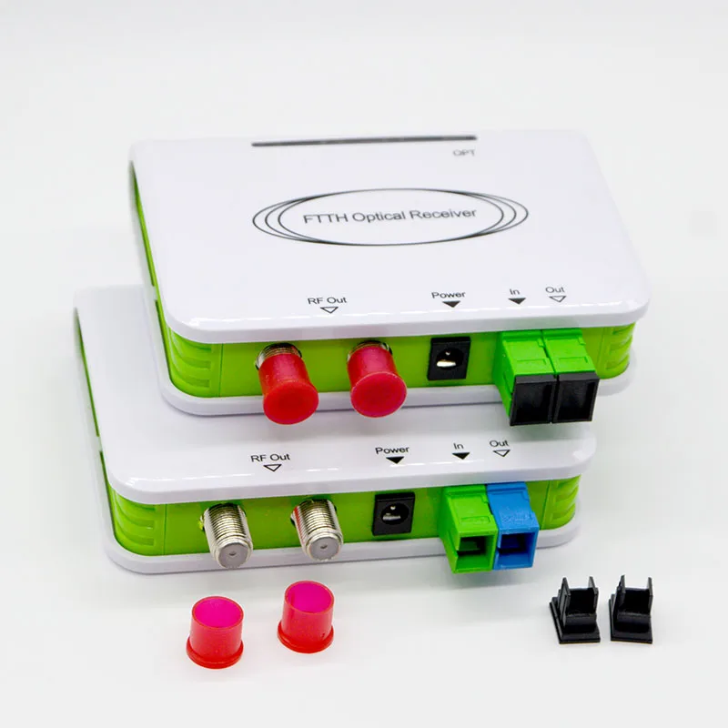 6pcs New CATV Optical Node Mini FTTH Receiver Fiber WDM Converter Triplexer Mini Mode With RF inch Port Free Shipping To Brazil