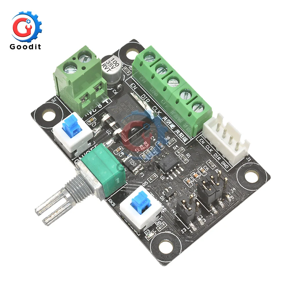 DC 12V 24V Генератор импульсных сигналов для шагового двигателя регулятор