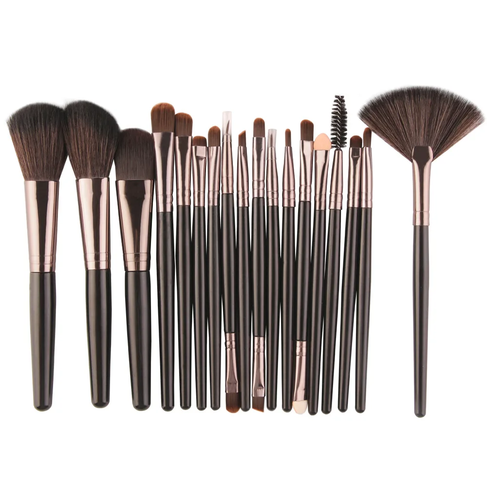 

MAANGE 18PCS Makeup Brushes Set For Eyeshadow Foundation Powder Eyeliner Multi-Color Optional Beauty Tools Cosmetic Kit