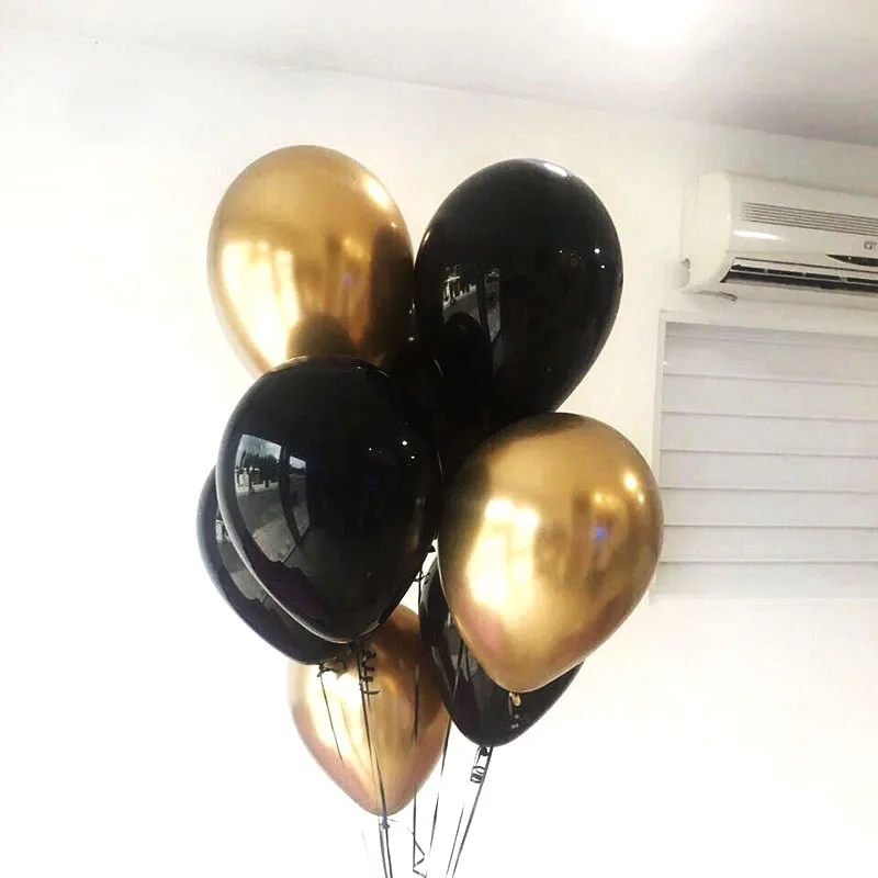 10 шт Одежда для свадьбы дня рождения Горячая Распродажа хром с воздушным шаром 12