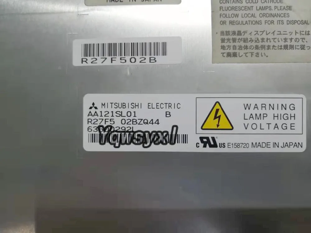 Оригинальный 12 1 дюймов ЖК-дисплей панель AA121SL01 800X600 промышленный дисплей Ремонт