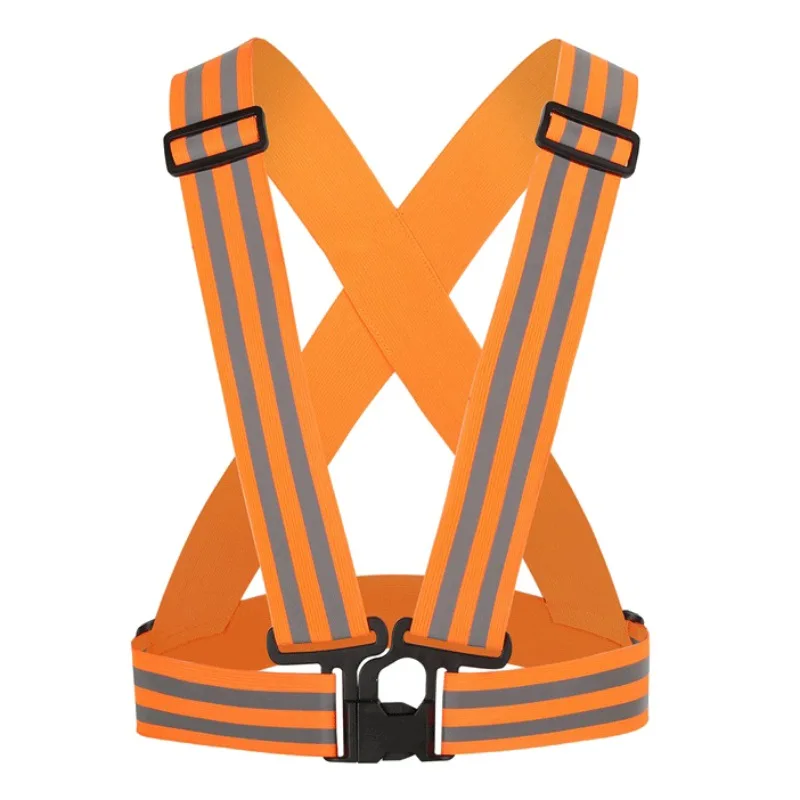 Новая широкая эластичная лента 5 см высокая светоотражающая Джерси простой