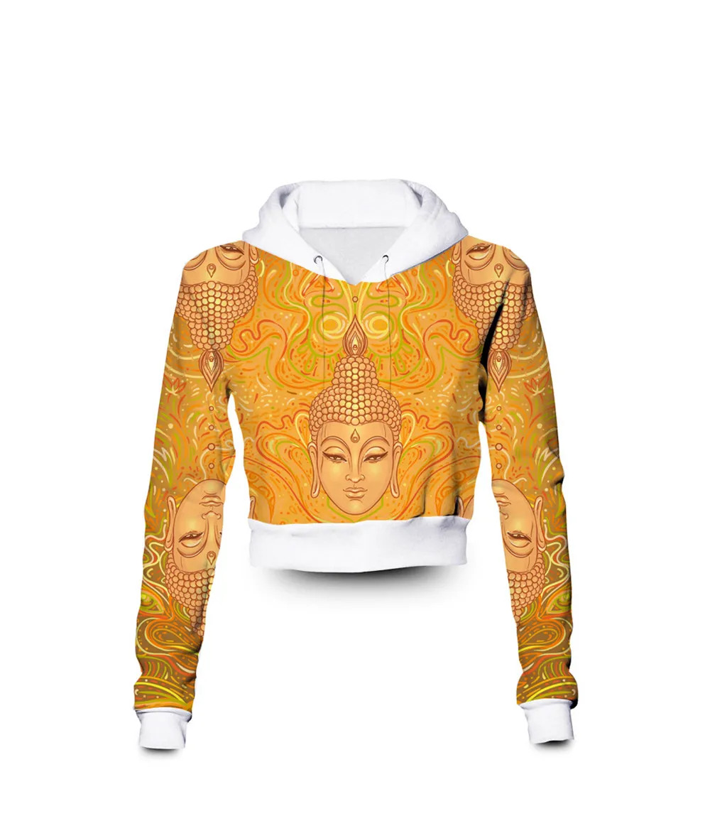 

Индивидуальный заказ психоделические Королевский богиня 3D сублимационная печать женская одежда размера плюс укороченный толстовки