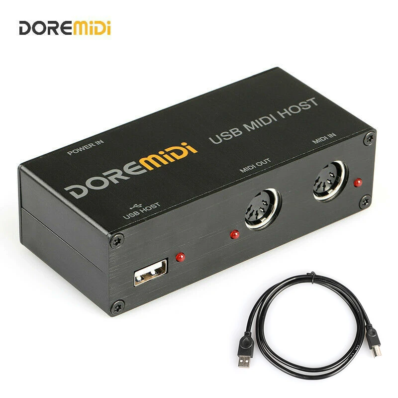

Миди-хост-бокс DOREMiDi USB миди-хост USB-миди-конвертер