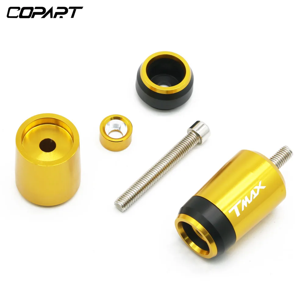 Мотоцикл 7/8 &quotCNC Ручка Бар Руль Ручки концы крышки вилки аксессуары для YAMAHA TMAX T MAX 530 500 TMAX530 SX DX 2014 2018|Накладки