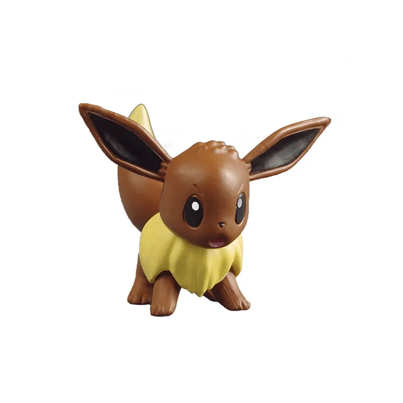 TAKARA TOMY Покемон 27 стилей фигурки покемон Squirtle Charmander Bulbasaur Greninja Аниме Фигурка модель игрушка подарок для детей - Цвет: Светло-зеленый