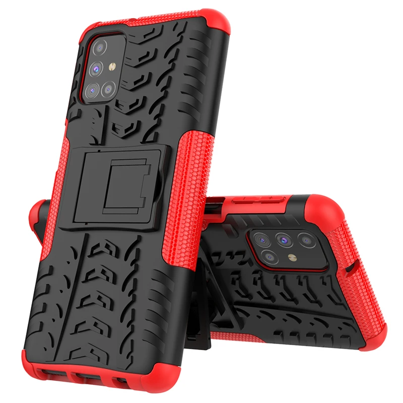 

For Samsung Galaxy M31S Case Armor Silicone Rubber Hard Protector Case for Samsung M31S Cover For Samsung Galaxy M31S Case