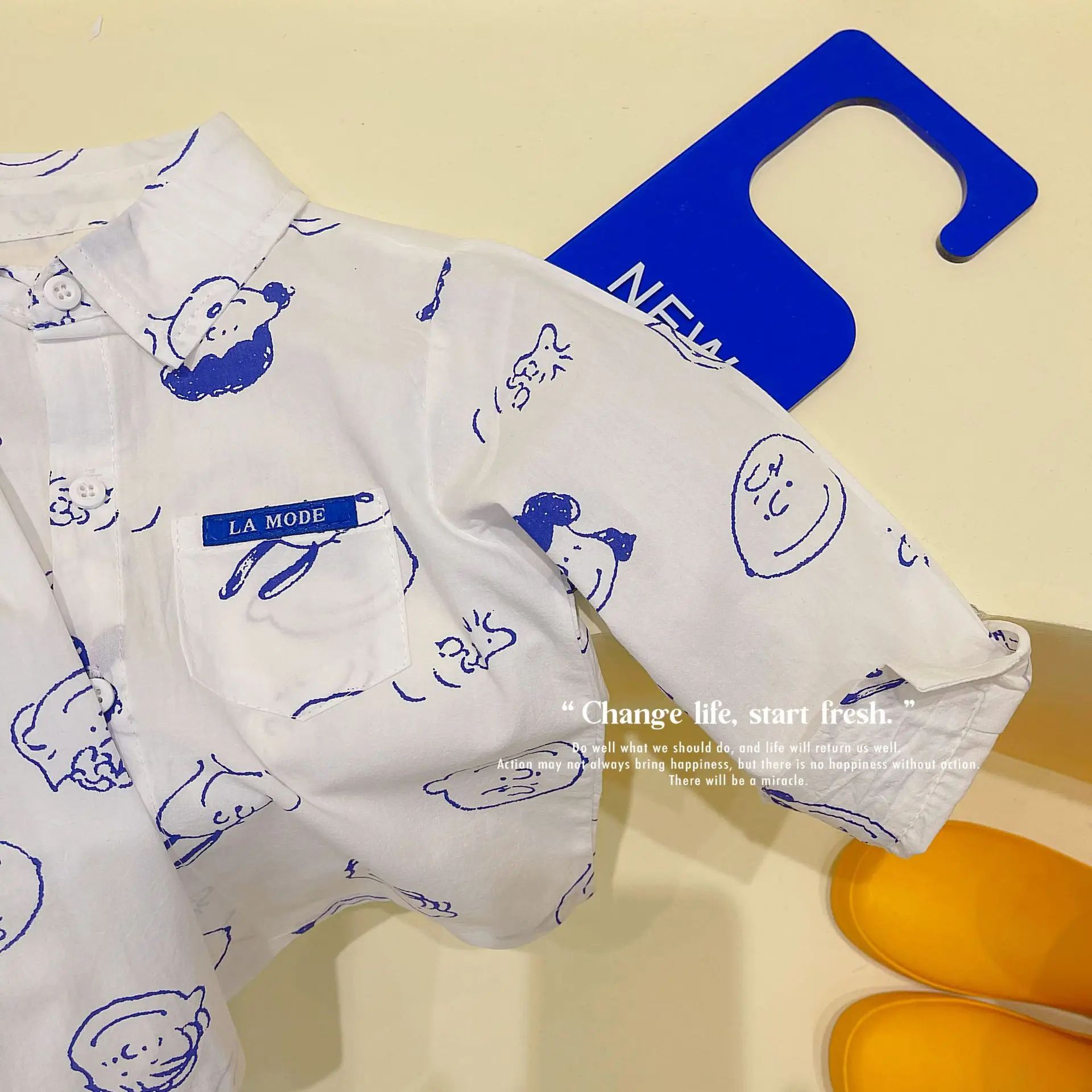 

Рубашки для маленьких мальчиков 2, 3, 4, 5, 6, 7 лет, новинка весны 2021, Детская рубашка в Корейском стиле с принтом, хлопковые блузки с мультяшными ...