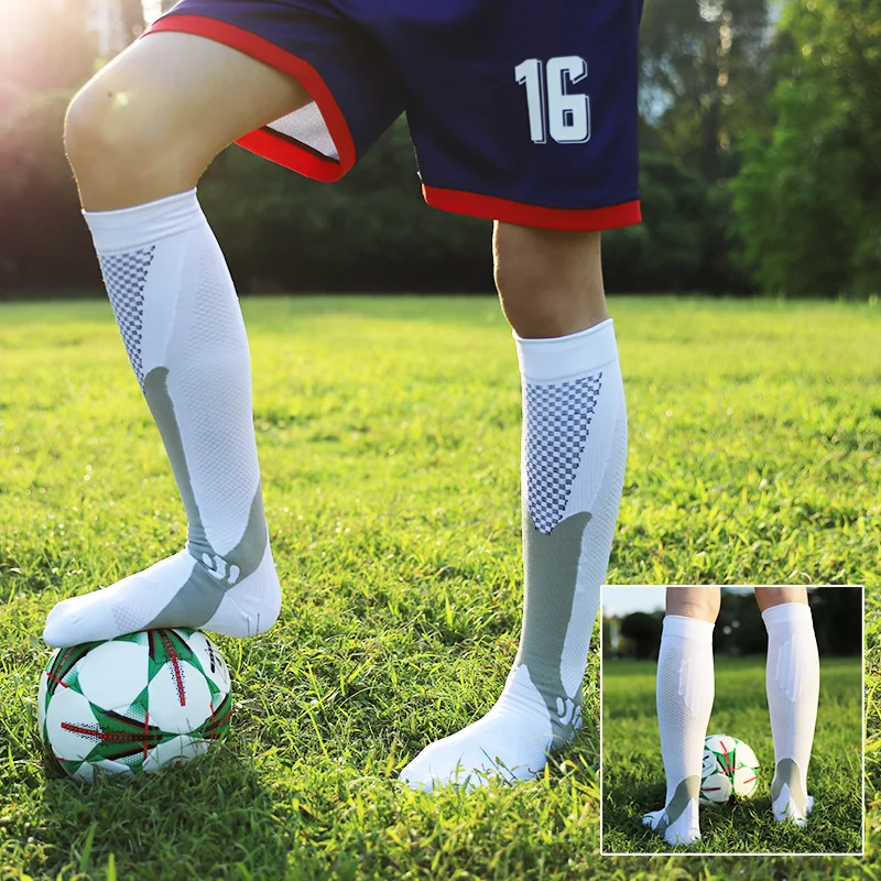 Мужские дышащие быстросохнущие удобные профессиональные футбольные носки