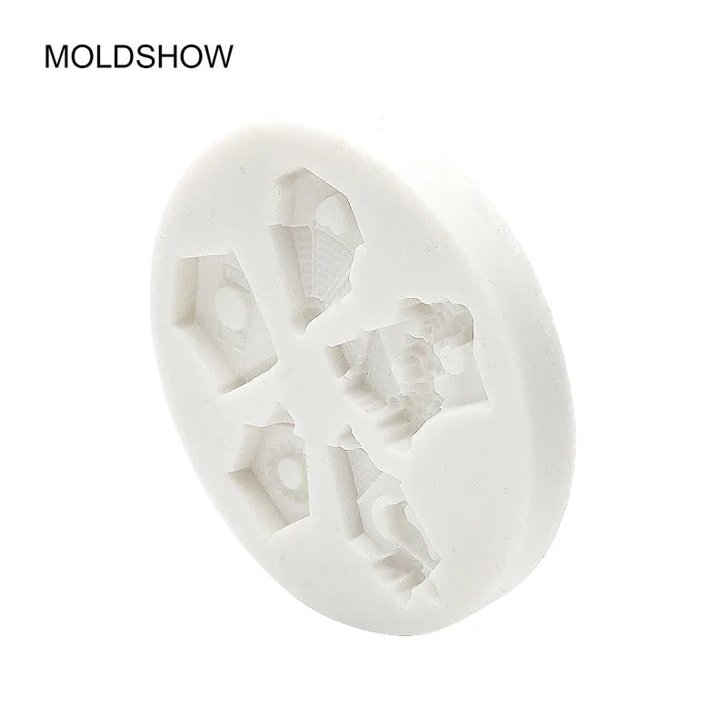 Бесплатная доставка Птичье гнездо силиконовая форма помадка кекс границы формы