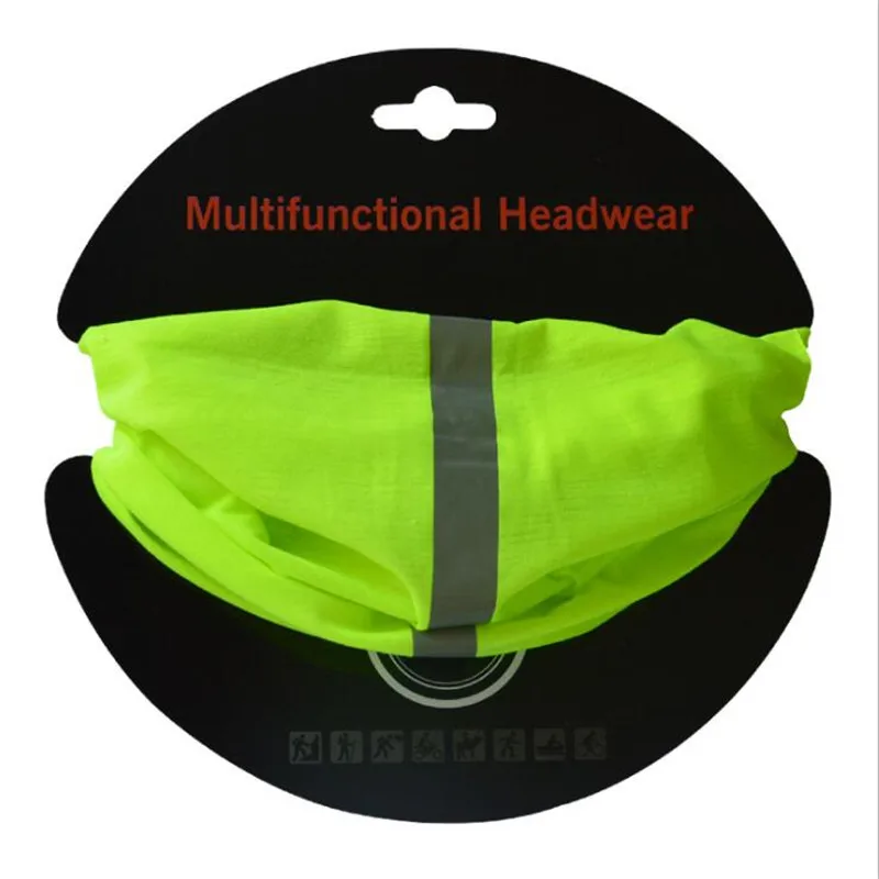 Светоотражающий волшебный шейный Гетр защита для лица обогреватель трубок