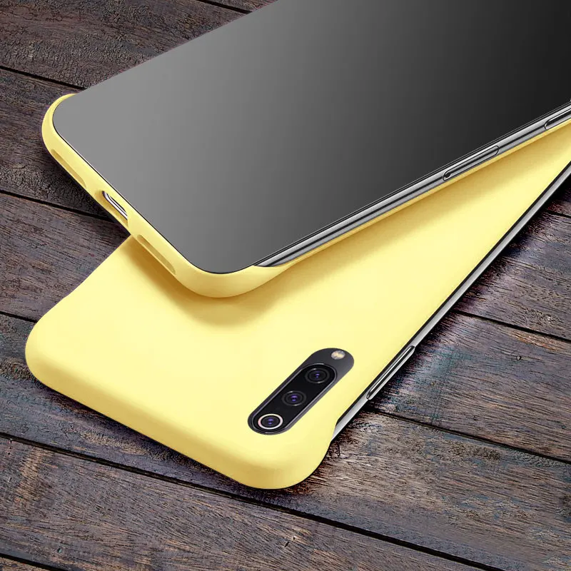 Yellow Чехол для Xiaomi mi 9 9T Pro CC9 Ультратонкий матовый Бескаркасный Жесткий ПК чехол для телефона чехол для Red mi Note 7 8 5 6 K20 Pro 7A - Цвет: Yellow