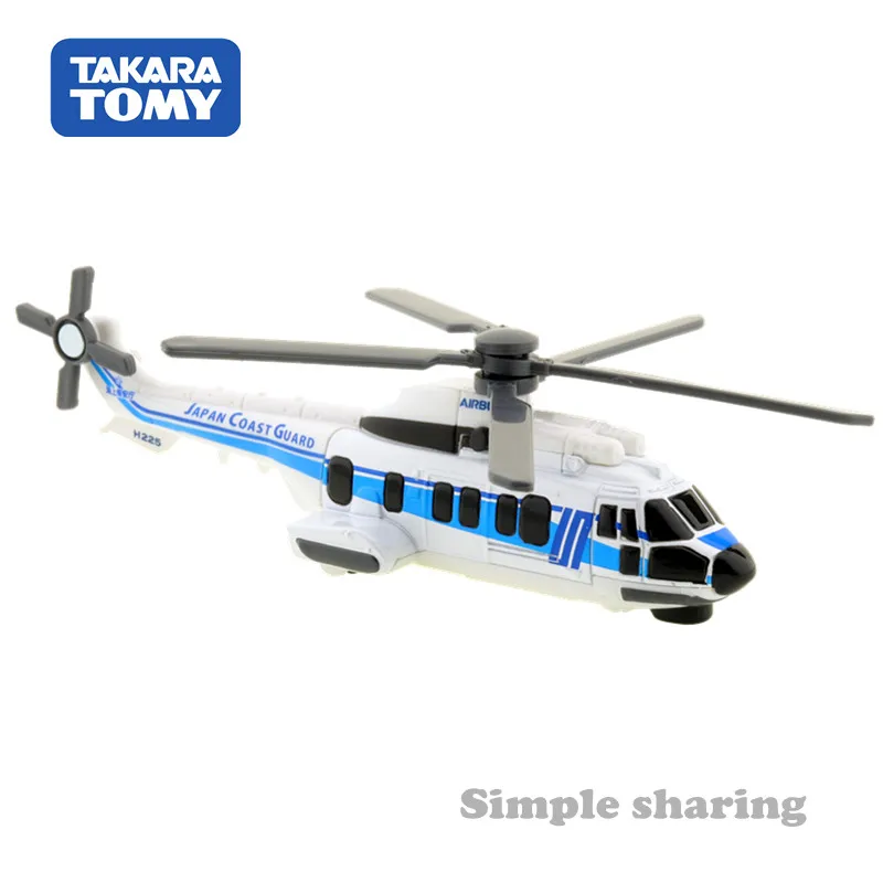 Takara Tomy Tomica #137 береговой охраны супер Пума H225 весы 1/124 автомобиля популярные