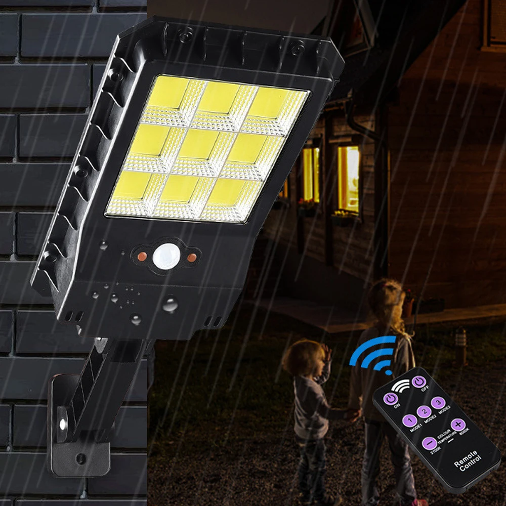 Светодиодный солнечный светильник 500 ватт 3 Режим преобразования настенный