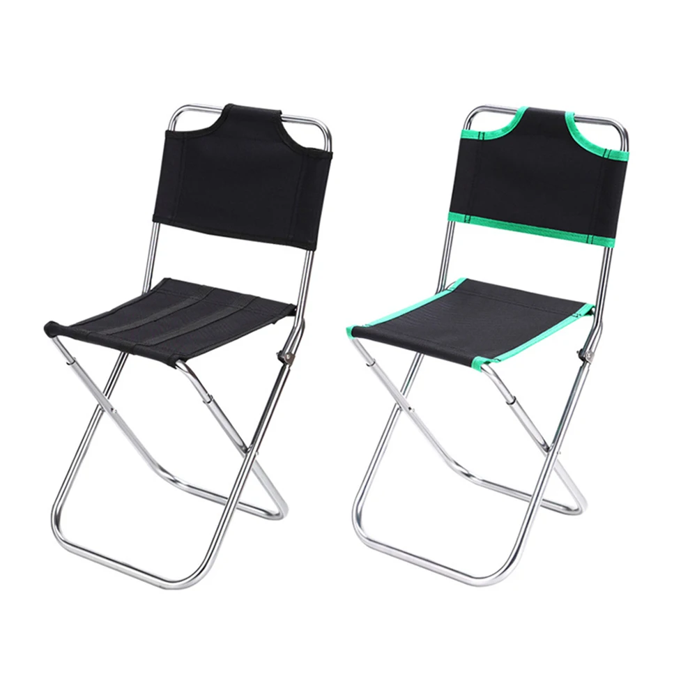 

Outdoor Portable Durable Folding Camping Chair Backrest Fishing Chair Barbecue Festival Camping Picnic Beach Ultralight Chair