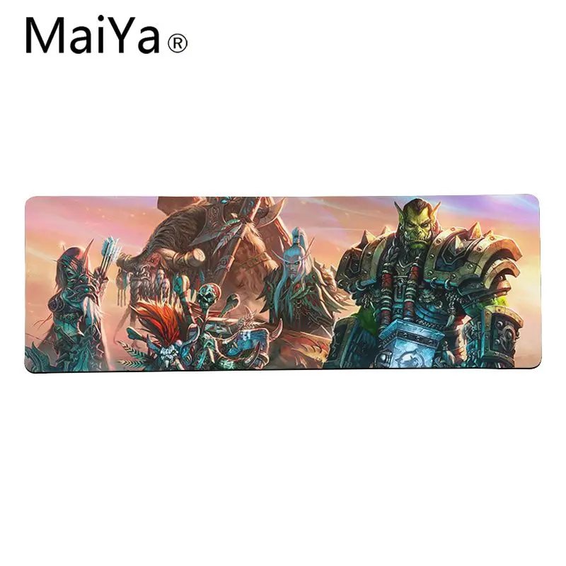 Maiya высокое качество World of Warcraft WOW резиновый ПК компьютерный игровой коврик для мыши большой коврик для мыши клавиатуры коврик