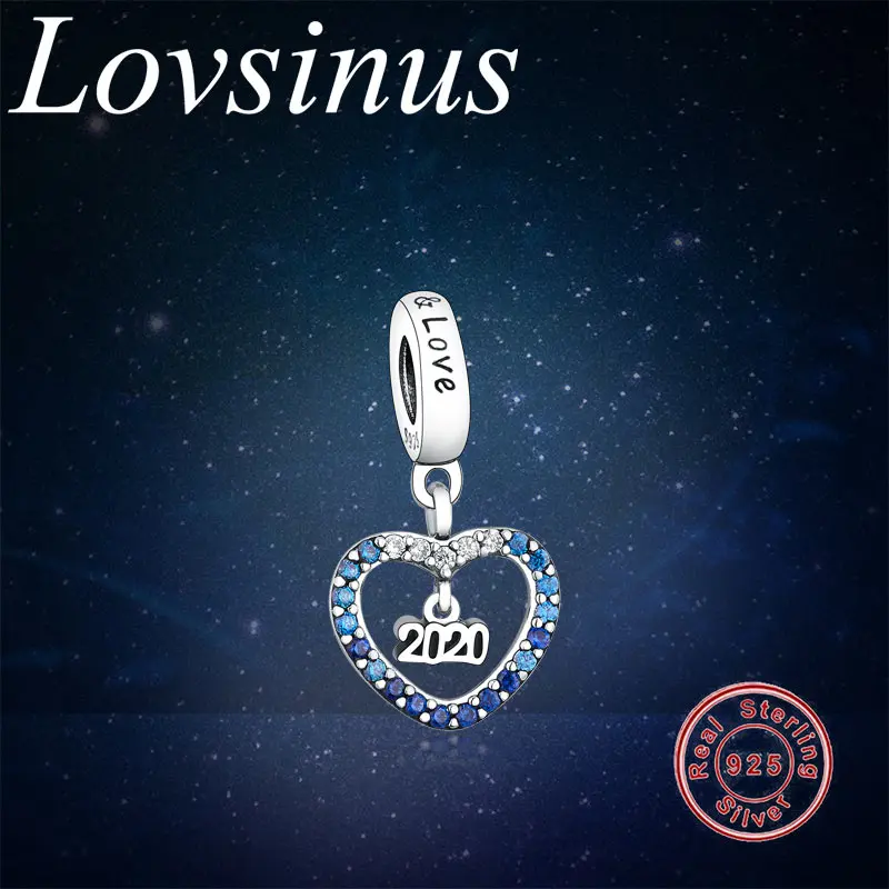2019 Зимняя коллекция 100% Φ 2020 новогодние бусины шармы подходят для оригинальных