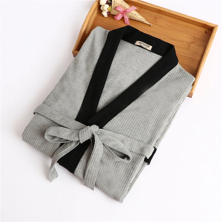 

Pajamas Robe for Men Mens Bathrobe Sleep Tops Nightgown Nightwear Winter Autumn Warm Homewear Ribbon Sleepwear Warm Mens Clothes