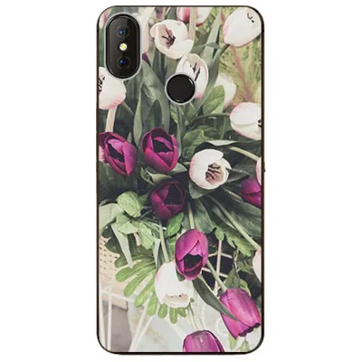 Силиконовый ТПУ чехол с милым рисунком Для Doogee X70 Мягкий защитный полным
