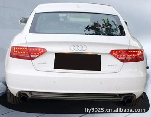 

Suitable for Rear Lip Spoiler Audi A5 Refit Surround 4 Door Carbon Fiber