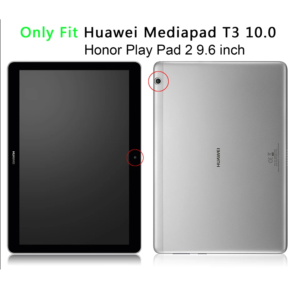 MTT PU кожаный чехол для Huawei MediaPad T3 10 AGS L09 L03 Honor Play Pad 2 9 6 дюймов Funda Folio Flip Stand Tablet Case