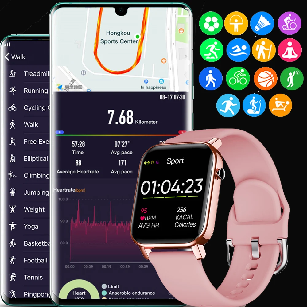 Водонепроницаемые Смарт-часы SN87 спортивные часы | Электроника