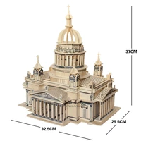 3d wooden puzzle building model toy wood build issa ki jef church %d0%b8%d1%81%d0%b0%d0%b0%d0%ba%d0%b8%d0%b5%d0%b2%d1%81%d0%ba%d0%b8%d0%b9 %d1%81%d0%be%d0%b1%d0%be%d1%80 russia woodcraft construction kit gift 1pc