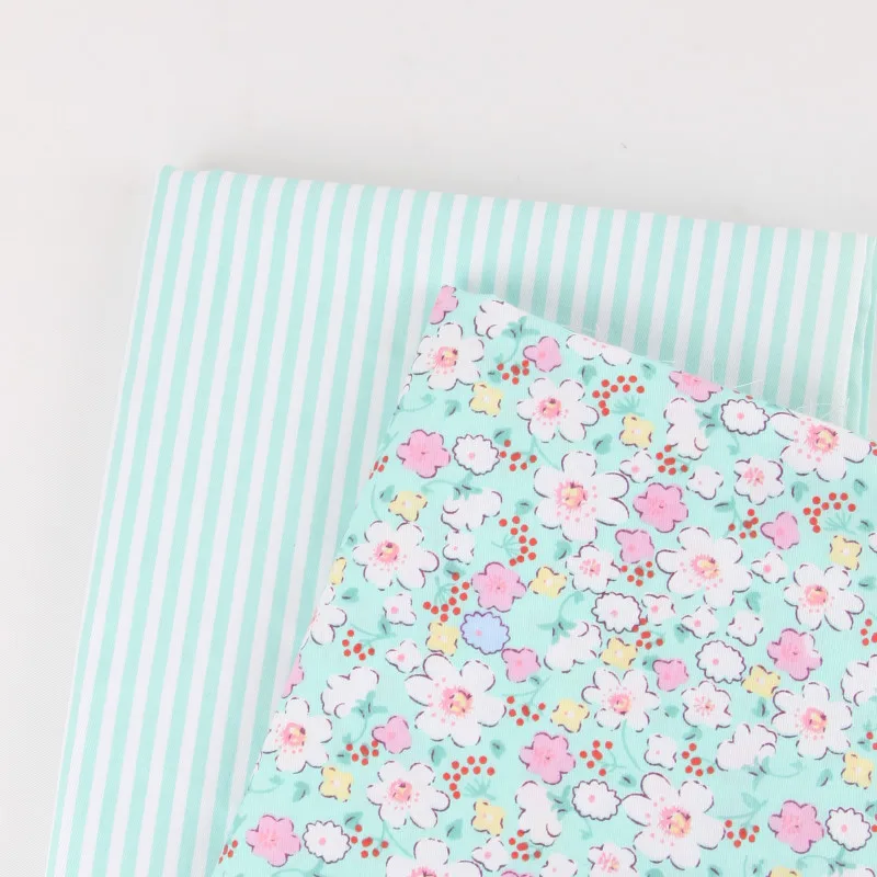 6 шт. 50*40 см 25*20 см хенд-мейд DIY ткань детская хлопковая ткань саржа печать ткань шитье Лоскутное шитье вышитая Кукла Материал