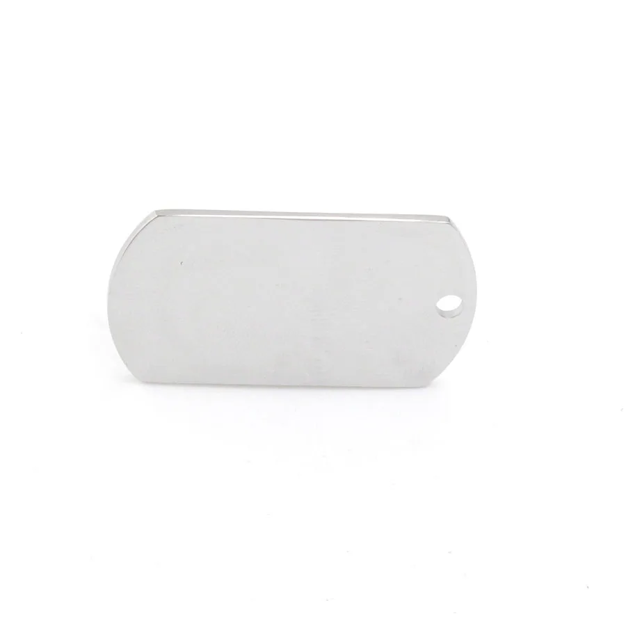 100% Подвеска для собаки из нержавеющей стали подвеска-солдат пустая