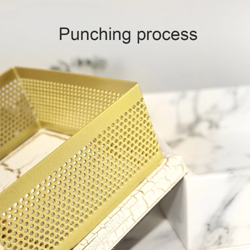 

Стильный квадратный держатель для бумаги, чехол, металлический Настольный клейкий чехол для заметок, кубик для хранения, вместительные офи...